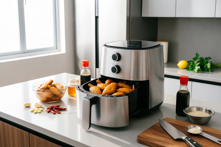 How to Make Crispy Air Fryer Chicken Wings in Minutes